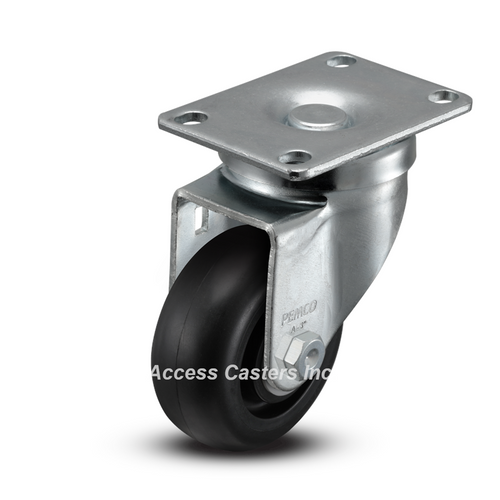 AS30P1POD 3" Swivel Caster with Polyolefin Wheel