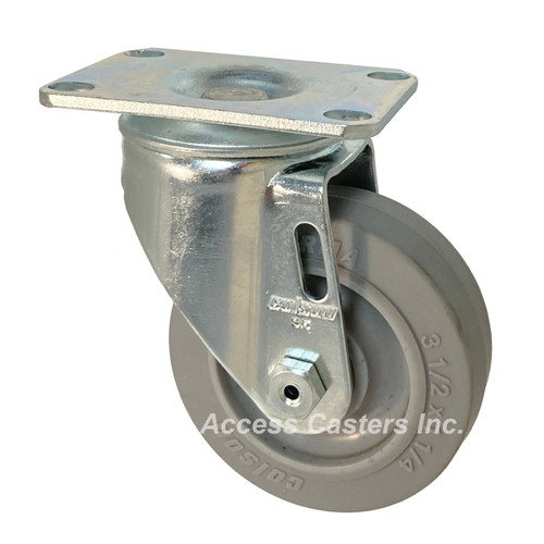 2.03256.445 3.5 Inch Colson Caster with Performa Rubber Wheel
