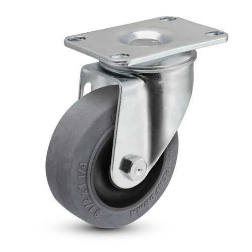 2.03256.445 COND Colson swivel caster with conductive rubber wheel