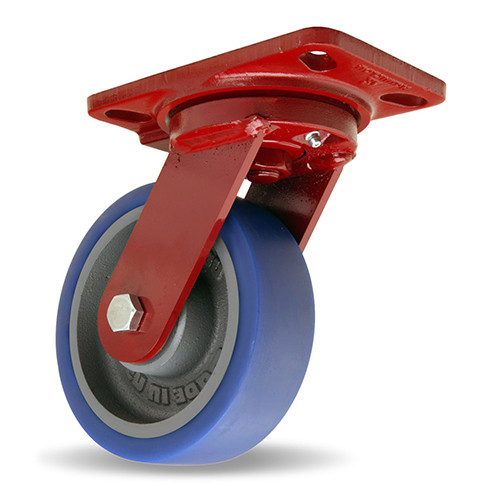 S-EHS-AGV-4EGB AGV swivel caster with 4 x 2 ErgoGlide XT Wheel