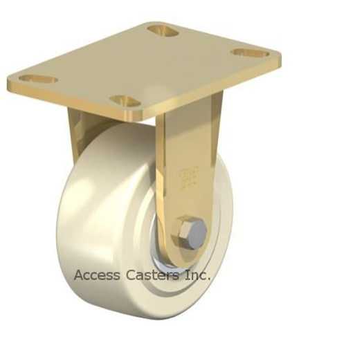 BS-GSPO 125K-16 Blickle 5" Rigid Caster GSPO Wheel Plate Ball Bearing