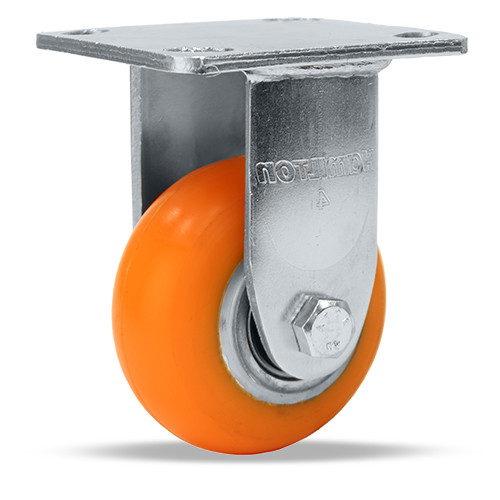 R-52K-42EMB 4 Inch Rigid Caster with Ergo-Tech Wheel