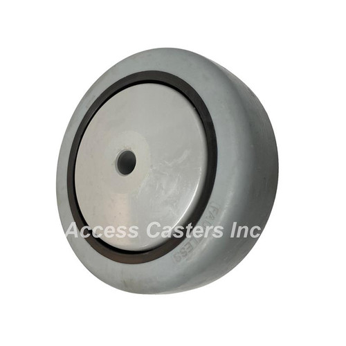 4" x 1-1/4" TPR tread caster wheel