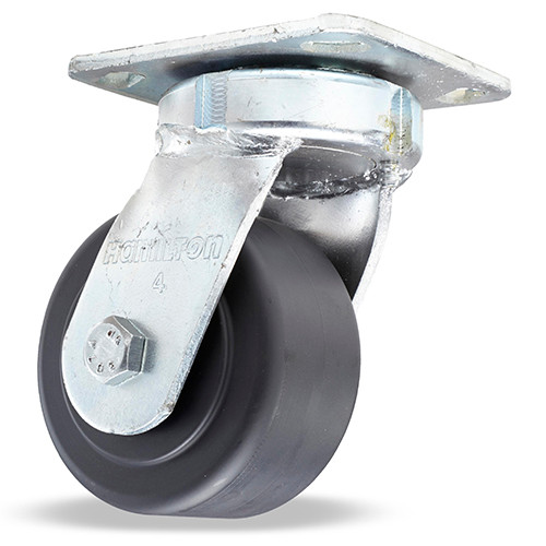 S-52K-4NYB 4 Inch Kingpinless Swivel Caster with Nylast Wheel