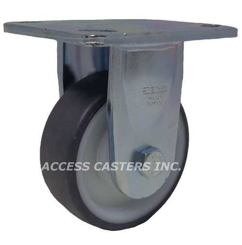 BES-POTH 200K-14 Blickle 8" Rigid Caster POTH Wheel Plate Ball Bearings