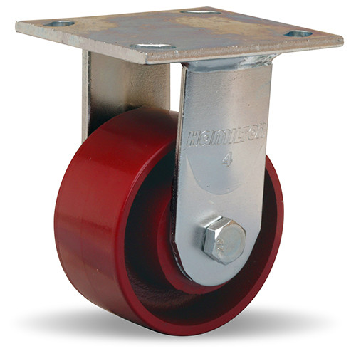 R-524-MB Hamilton Medium Duty Rigid Caster 4x2 Cast Iron Wheel
