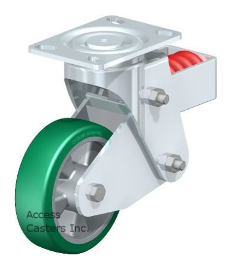 LHF-ALST 150K-16-CO Blickle 6" Swivel Spring Loaded Caster ALST Wheel