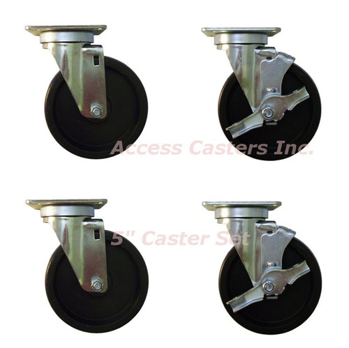 AC-10314-75 Caster Set for Silver King AC-10314-75 Caster Set for Silver King