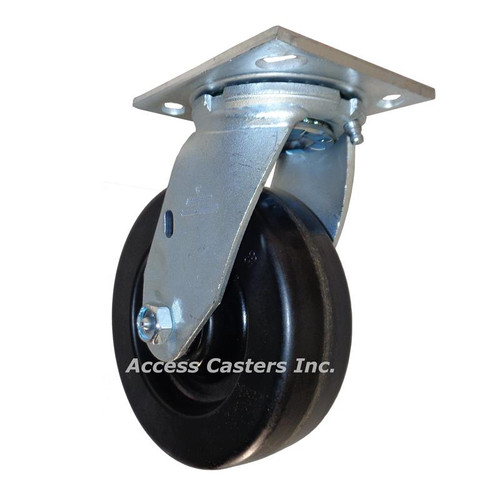 4.05109.339 Colson 5" Swivel Caster with Phenolic Wheel