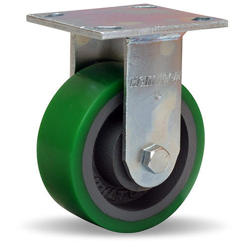 R-52K-5DB 5 Inch Rigid Caster with Duralast Wheel