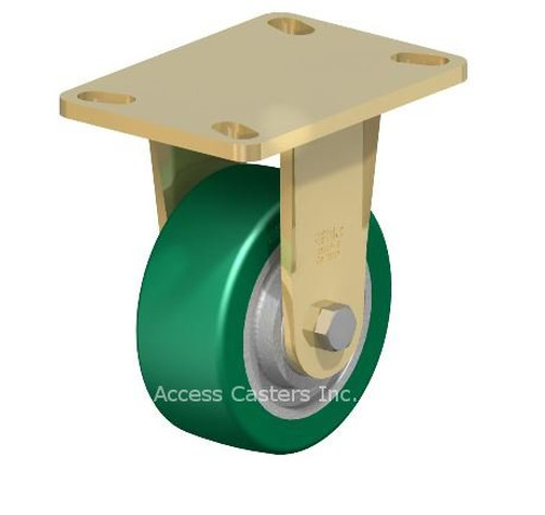 BS-GST 127K-16 Blickle 5" Rigid Caster GST Wheel Plate Ball Bearing