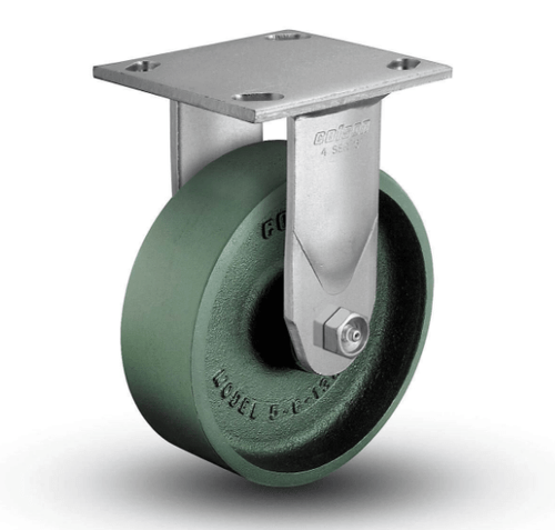 4.05108.139 Colson 5 Inch Rigid Caster with Cast Iron Wheel