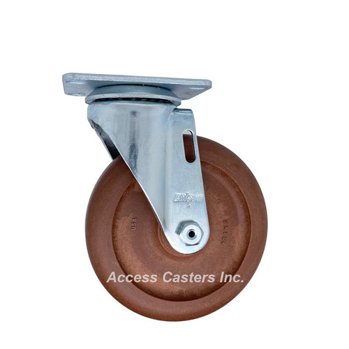 2.05256.52 HT Colson 5 Inch Swivel Caster with High Temperature Wheel