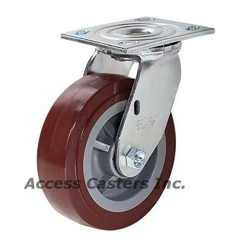 Caster pictured without swivel seals Caster pictured without swivel seals