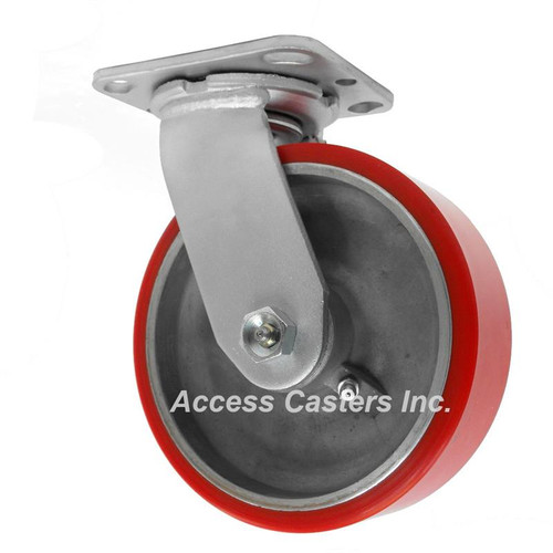655460-AC 6" Swivel Caster for TSlot, 655460