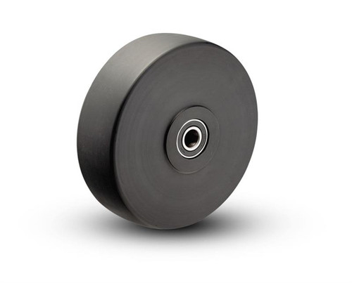 281NX04228R Albion Dual Wheel Rigid Caster with Dual Trionix Nylon