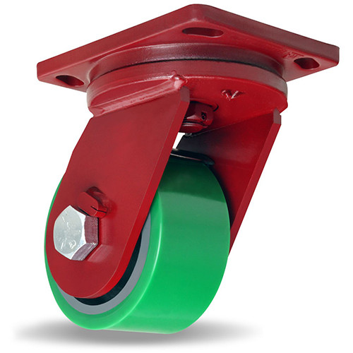 S-EPSD-63DB Hamilton 6X3 Enhanced Precision Duty Caster Polyurethane Wheel