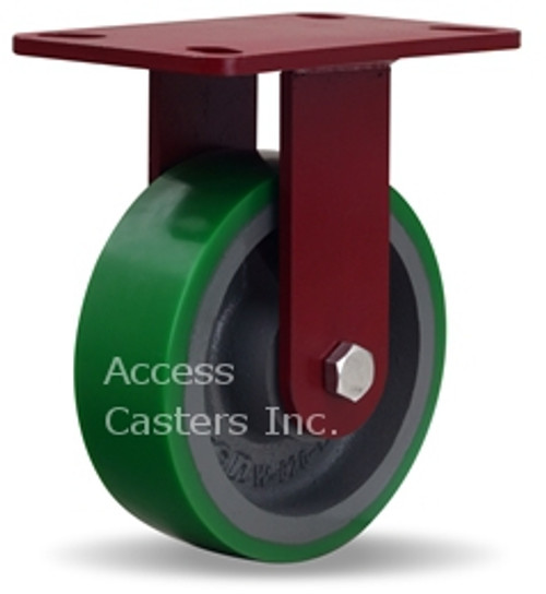 R-ZFWH-6DB Maintenance Free Kingpinless Caster from Hamilton with 6 x 2 Dur