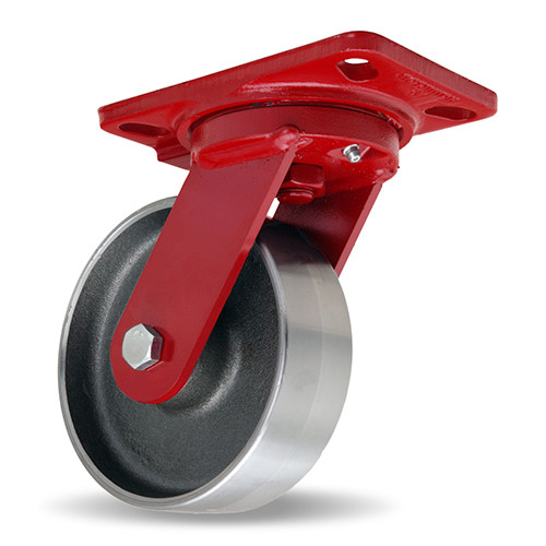 S-HS-6FSB Hamilton HS Swivel Caster 6x2 Steel Wheel