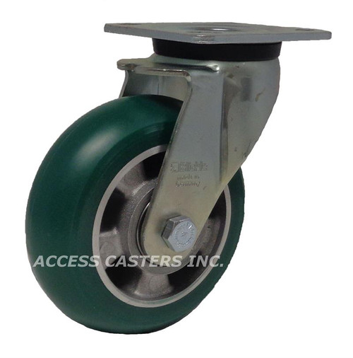 LEH-ALST 200K-14-CO Blickle 8" Swivel Caster ALST Wheel Plate Caster Ball B