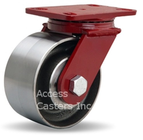 S-FM-63FSB Hamilton ForgeMaster Swivel Caster Forged Steel Wheel