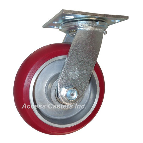 AC 0569-342-R 6" Swivel Caster for Banquet Cabinets