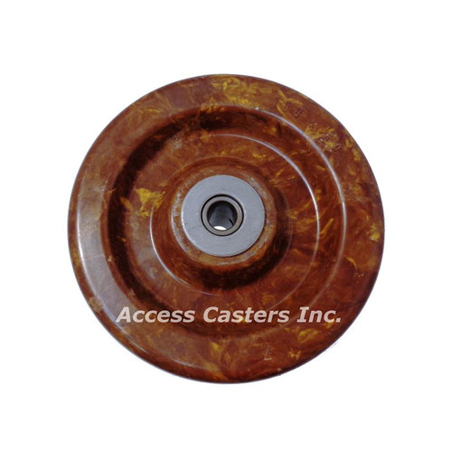 OV62SSRB 6" x 2" High Temperature Epoxy Wheel, Stainless Roller Bearings