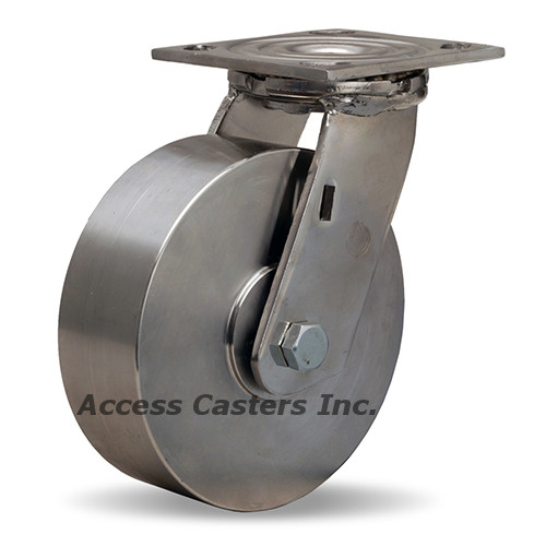 S-STA-6SZ 6 inch stainless steel swivel caster with Stainless Steel wheel