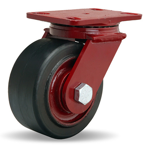 S-FM-63RH Hamilton ForgeMaster Swivel Caster Moldon Rubber Wheel S-FM-63RH Hamilton ForgeMaster Swivel Caster Moldon Rubber Wheel