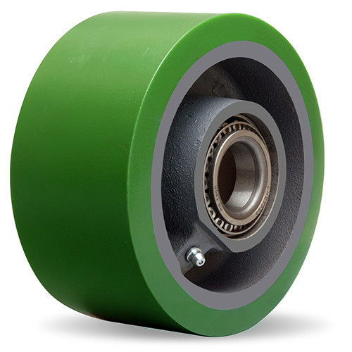 W-630-DT-3/4 6" x 3" polyurethane on cast iron wheel
