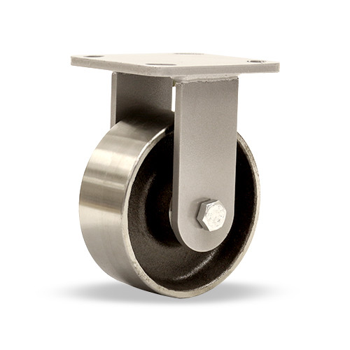 R-WH-6FSB Hamilton 6" x 2" Rigid Plate Caster, Forged Steel Wheel R-WH-6FSB Hamilton 6" x 2" Rigid Plate Caster, Forged Steel Wheel