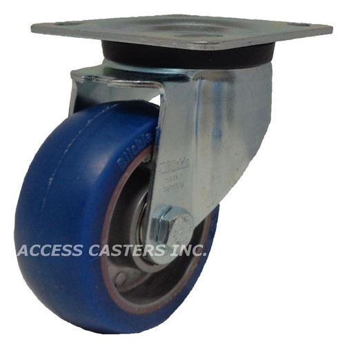 LK-ALBS 100K-14 Blickle 4" Swivel Caster ALBS Wheel Plate Ball Bearing