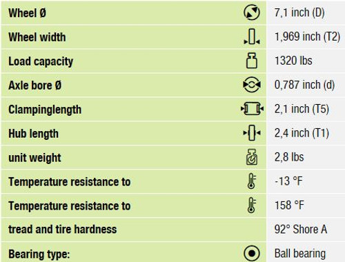 ALTH 180x50/20-54** Dimensions