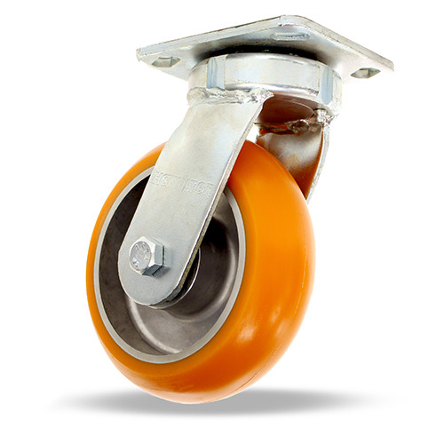 S-52K-82EMB 8 Inch Kingpinless Swivel Caster with Ergo-Tech Wheel