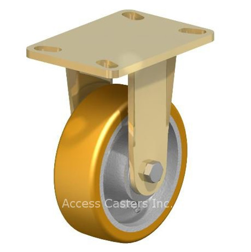 BS-GTH 150K-16 Blickle 6" Rigid Caster GTH Wheel Plate Caster Ball Bearing