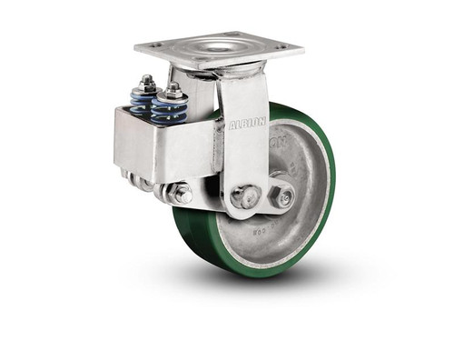 Picture shows caster with 6" wheel.