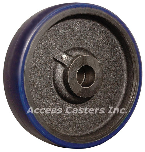 6" x 2" wheel is shown 6" x 2" wheel is shown