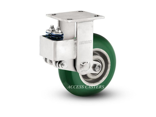 Picture shows 6" caster.