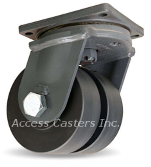 S-MDD-13NYB 10" Hamilton Maxi-Duty Dual Nylast Wheel Swivel Caster