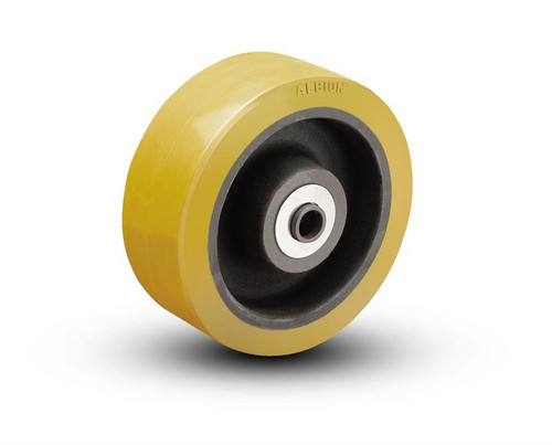 VX1050912 10 x 3 Vulkollan Thick Tread Wheel with 3/4" tapered bearings