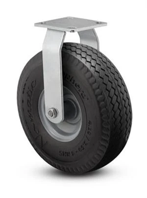 12" No-flat pneumatic style rigid caster