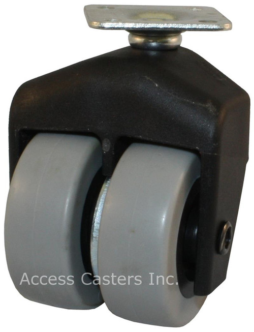 205-2XTPR-00 2 Inch X-Caster High Capacity Low Profile Dual Wheel Caster 1 205-2XTPR-00 2 Inch X-Caster High Capacity Low Profile Dual Wheel Caster 1