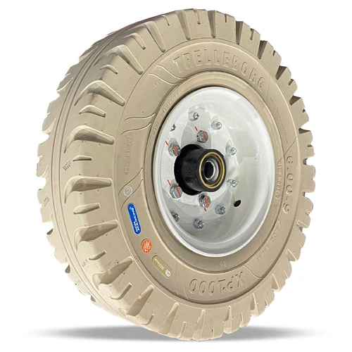 W-2160-SPRT-1-1/4 Hamilton 21" x 6" Heavy Duty Solid Pneumatic Wheel