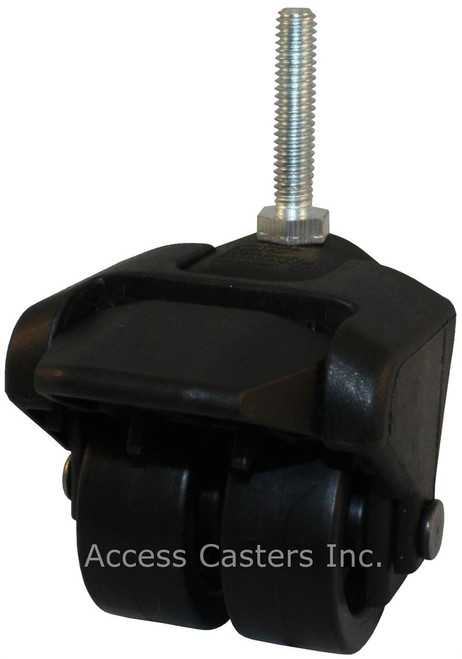 305-2XPP-24-WB 3 Inch X-Caster High Capacity Low Profile Dual Wheel Caster 305-2XPP-24-WB 3 Inch X-Caster High Capacity Low Profile Dual Wheel Caster