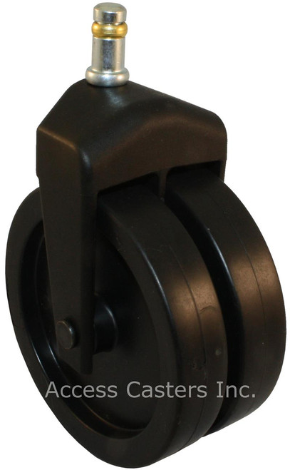 405-2XPP-41 4 Inch X-Caster 7/16" x 7/8" Grip Ring Stem 405-2XPP-41 4 Inch X-Caster 7/16" x 7/8" Grip Ring Stem