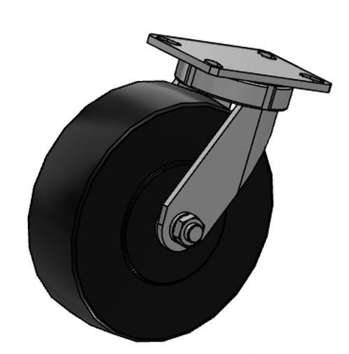 330NX10528S Albion Stainless Steel Swivel Caster