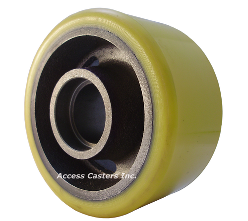 8" x 4" wheel for use on Raymond Reach-Fork Trucks 8" x 4" wheel for use on Raymond Reach-Fork Trucks