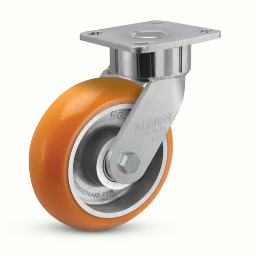 28AN06228S Albion 6" ergonomic swivel caster