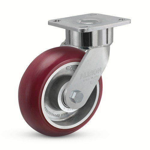 Albion 28AX06228S 6" ergonomic swivel caster Albion 28AX06228S 6" ergonomic swivel caster