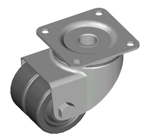 SC1030SS-SB-PHN Atlas  3 Inch Dual Wheel Stainless Steel Swivel Caster SC1030SS-SB-PHN Atlas  3 Inch Dual Wheel Stainless Steel Swivel Caster